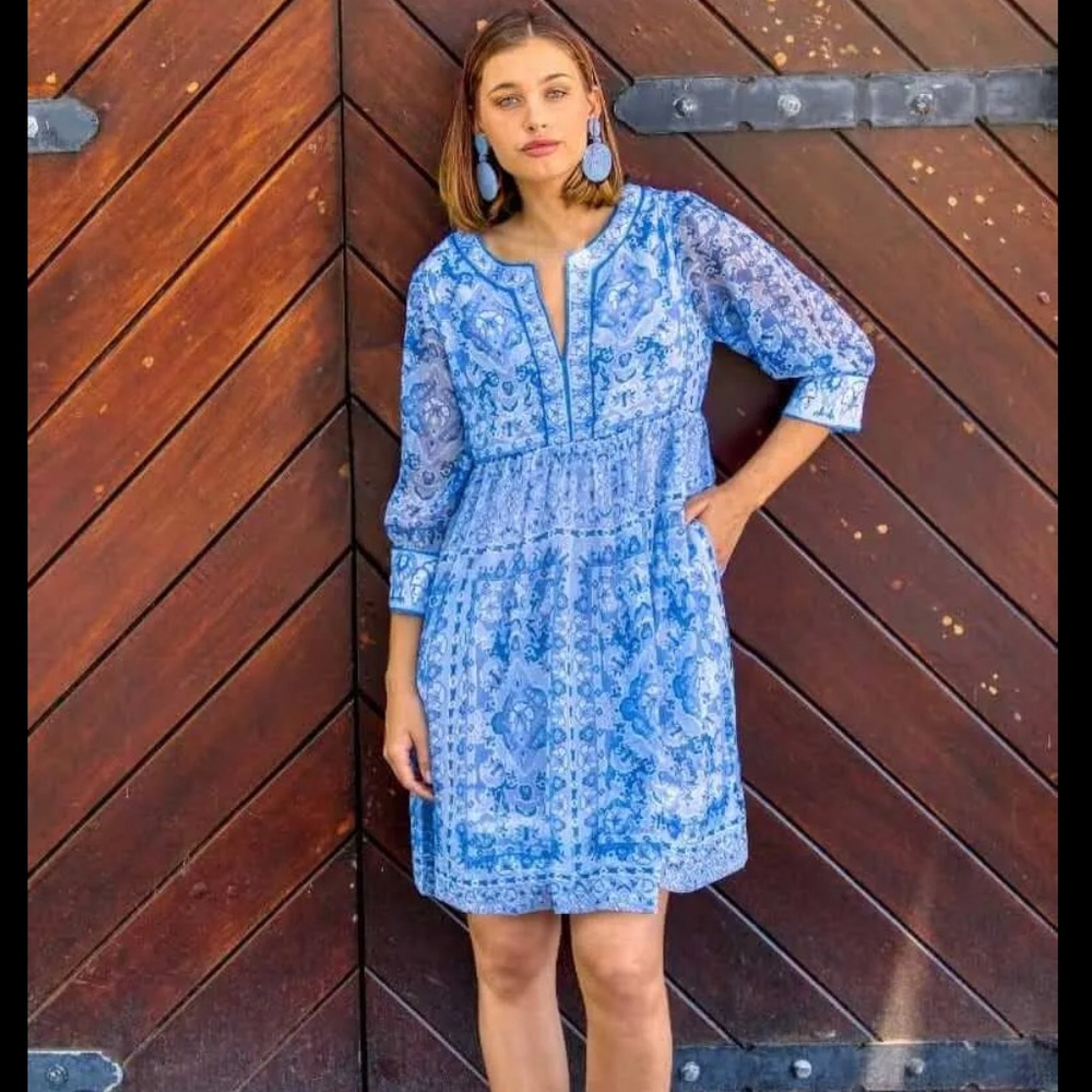 Gretchen Scott Borderline Dress